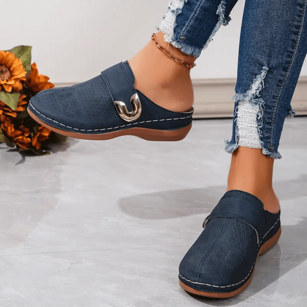 sapato-mule-feminino-confort-slip-azul-loja-ortopedic